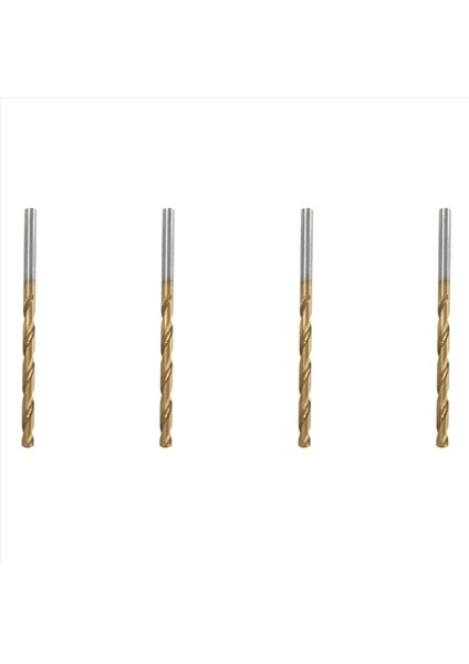 200 Pcs Titanyum Kaplamalı Yüksek Hızlı Çelik Matkap Bit Seti Aracı 1/1 5/2/2 5/3mm (Yurt Dışından)