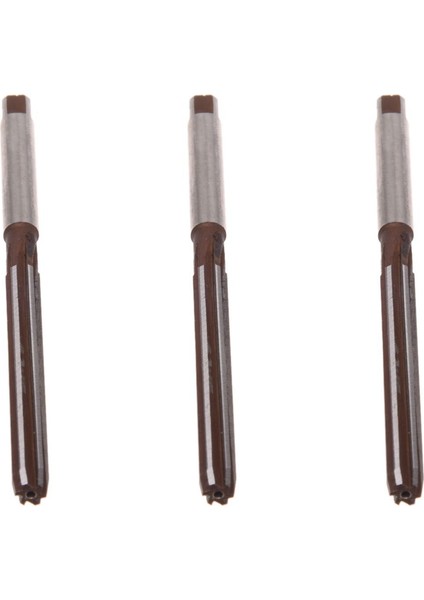 3x Yüksek Hızlı Çelik Düz Şaft 5mm 6-Flute El Yaratıcı 3 3 Inç Uzunluk (Yurt Dışından)