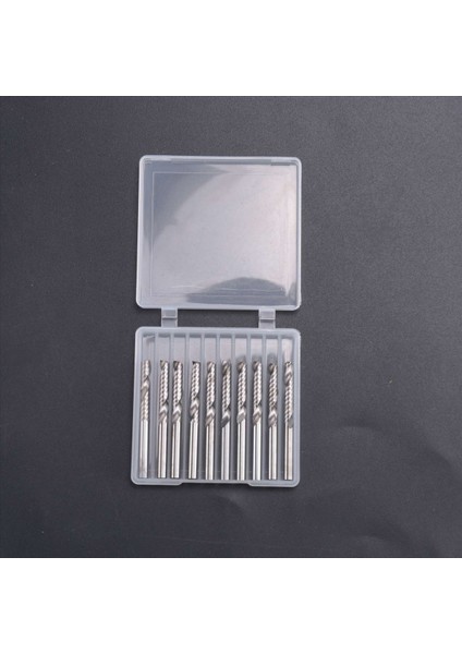 10 Paket Cnc Yönlendirici Bitleri 1/8 Inç Shank Spiral Upcut Yönlendirici Bit Tek Flüt Flute Uç Frezeleme Kesici Tungsten Çelik Gravür Oyma Araçları Kiti Mdf Ahşap Akrilik Pvc (Yurt Dışından)