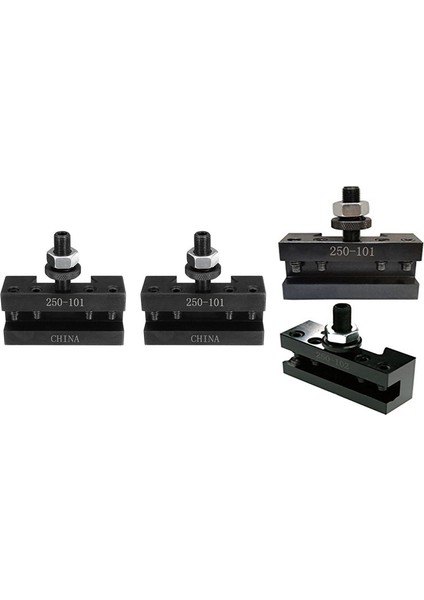 3 Pcs 250-101 250-102 Turnama ve Yüzleşen Tutucu Hızlı Değişiklik Araç Gönderisi ve Takım Tutucu (Yurt Dışından)