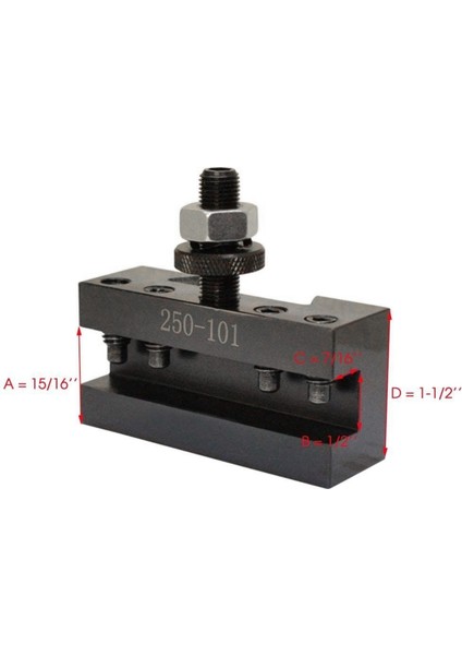 4x 250-101 250-102 Turnama ve Yüz Yüze Tutucu Hızlı Değişiklik Araç Gönderisi ve Takım Tutucu (Yurt Dışından) fırsatları