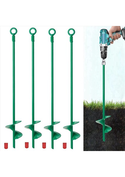18 Inç Zemin Ankraj Kiti Helix Toprak Toprak Çapası Kamp Çadırı Için Ağır Hizmet Kulübesi Çapa Kancası Kanopi Salıncak Setleri 8 Pcs (Yurt Dışından) indirimleri