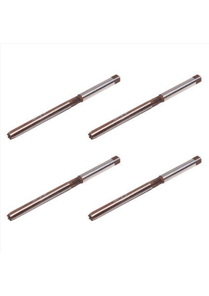 4x Yüksek Hızlı Çelik Düz Şaft 5mm 6-Flute El Raybası 3 3 Inç Uzunluk (Yurt Dışından)