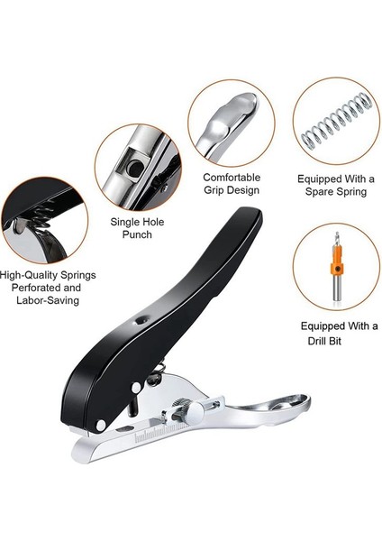 Tek Delikli Yumruk 5/16 Inç-8mm Ağır Delik Delin Punker Peter Punch Taşınabilir El Tutuldu Kağıt Kartları Için Uzun Delik Zımba (Yurt Dışından) fırsatları