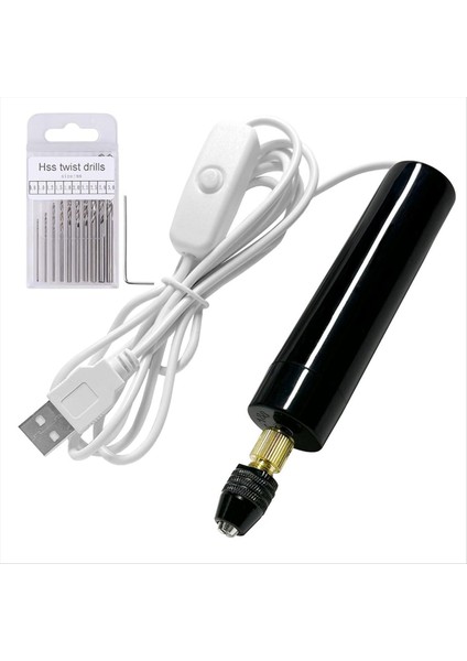 Elektrikli Reçine Matkap Seti Reçine Ahşap Mücevher Plastik Için Çok Amaçlı Pin Menzili El Matkap Reçine Malzemeleri (Yurt Dışından)