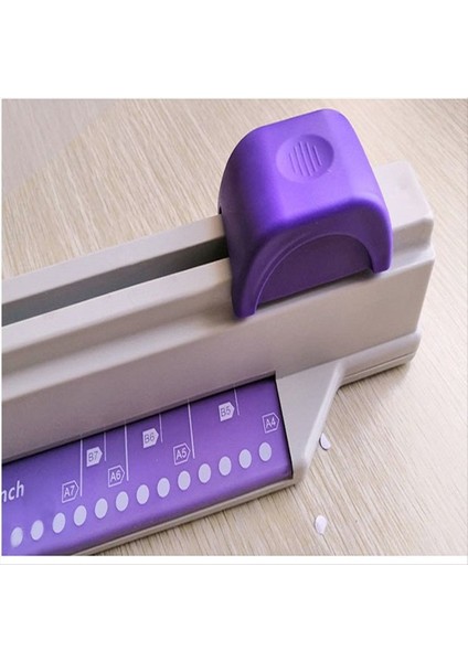 30 Delik Punch Sürgülü Işık Kağıt Punch 30 Delik A4 B5 A5 A7 B7 A6 B6 Kapasite 5 Sheets Delik Punch Paper Punch (Yurt Dışından) fiyatları