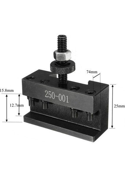 250-001 Cnc Torna Aracı Tutucu Hızlı Değiştir Aracı Post Kesici Tutucu Vidalı Kit Seti &amp 250-002 (Yurt Dışından) fiyatları