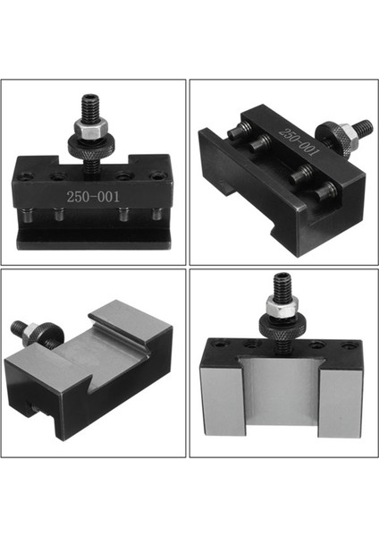 250-001 Cnc Torna Aracı Tutucu Hızlı Değiştir Aracı Post Kesici Tutucu Vidalı Kit Seti &amp 250-002 (Yurt Dışından) fırsatları