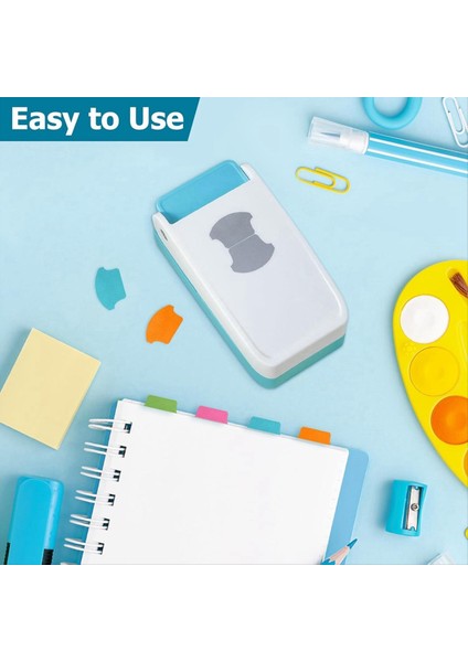 Taba Punch Handheld Klasör Punch Gevşek Yaprak Ayırıcı Etiket Zanaat Kağıt Kağıt Punch Cutter Puncher Yuvarlak (Yurt Dışından) fırsatları