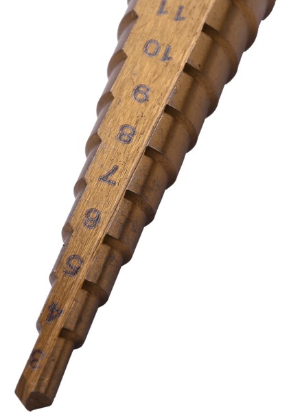 2pcs 1/4 Inç Hex Shank Hss Yüksek Hızlı Çelik Titanyum Kaplamalı Adım Matkap Bit 3-13MM (Yurt Dışından) fırsatları