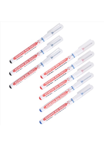 8 Çok Amaçlı Derin Delik Işaretçisi Kalemler Uzun Nozoz Marker Derin Matkap Deliği Uzun Nib Scriber Carpentry Renkli Marker Kalemi (Yurt Dışından) modelleri