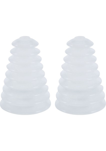 2 Parça Matkap Tozu Toplayıcı Kauçuk Toz Kapağı Elektrikli Çekiç Matkap Tozu Koleksiyoncusu Elektrikli Matkap Alet Beyaz (Yurt Dışından)