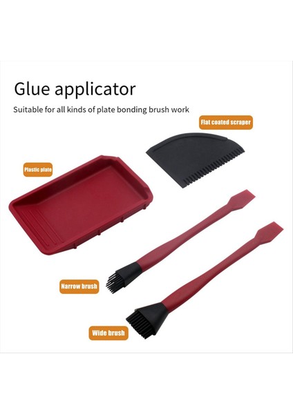 4 Parçalı Ahşap Işleme Fırça Alet Seti Çok Işlevli Yumuşak Silikon Ahşap Tepsisi Ince Kaymaz Düz Sıyrıcı Dıy El Sanatları (Yurt Dışından) fırsatları