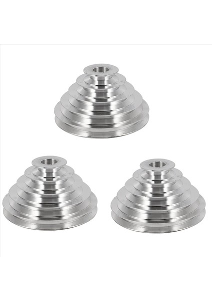 3 Pcs 25MM Deli Alüminyum Pagoda Tekerle (Yurt Dışından)