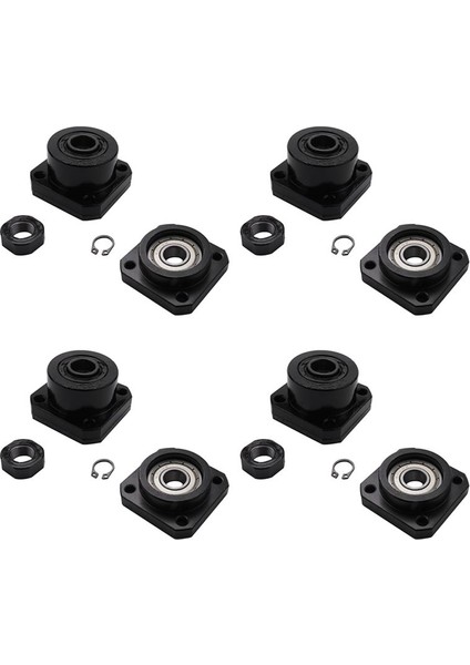 8x FK12 FF12 Başlı Vıdce Için Destek 1605 FK12 Sabit Yan FF12 Yüzen Taraf Cnc Parçaları Makine Alet Aksesuarları (Yurt Dışından) fiyatları