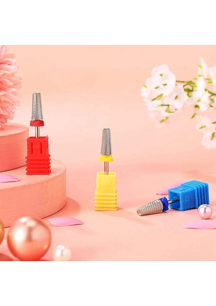 3 Adet Tırnak Karbür 5 In 1 Bit Çok Fonksiyonlu Konik Şekillendirilmiş Tırnak Matkabı Karbür Tırnak Matkap Ucu Her Ikisi Için Her Ikisi Için Her Ikisi Için (Yurt Dışından) indirimleri