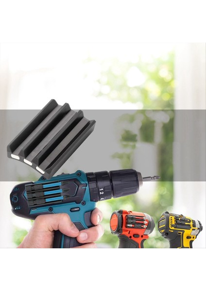 Manyetik Bit Tutucu Matkap Bitleri Tutucu Organizatör Küçük Güçlü Mıknatıs Matkap Bit Stand Milwaukee Etki Sürücüleri Matkap (Yurt Dışından) indirimleri