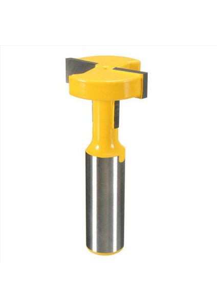 4pcs 1/2 Inç Şafak Yönlendirici Bit T-Yuvası ve T-Track Slot Tenon Cutter Aracı (Yurt Dışından) modelleri