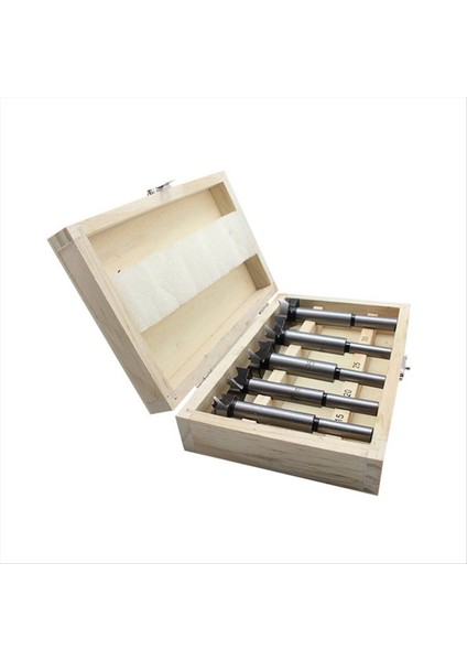 5 Parçalı Ahşap Kutulu Düz Kanatlı Matkap Ahşap Matkap Seti Ahşap Işleme Deliği Açıcı Menteşe Delme (Yurt Dışından) fiyatları