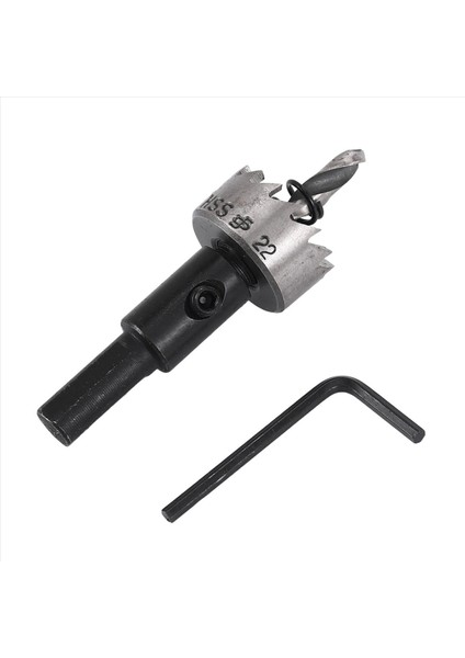 Delik Testere Diş Hss Çelik Delik Testere Metal Ahşap Alaşım Için Matkap Bit Kesici Aracı 22MM (Yurt Dışından) fiyatları