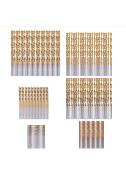 120 Pcs Titanyum Matkap Bit Seti Metal Çelik Ahşap Plastik Bakır Alüminyum Alaşım Için Matkap Bitleri 1mm Ila 3 5 mm (Yurt Dışından) modelleri