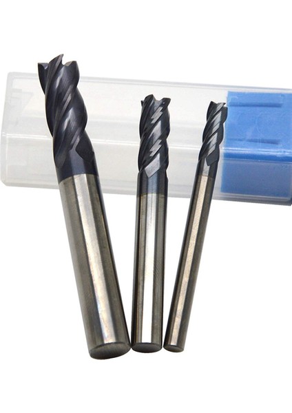 6pcs 4 6 8 mm Karbür Uç Değirmen 4 Flüt Uç Değirmen Seti Freze Kesici Alet Kiti (Yurt Dışından) modelleri