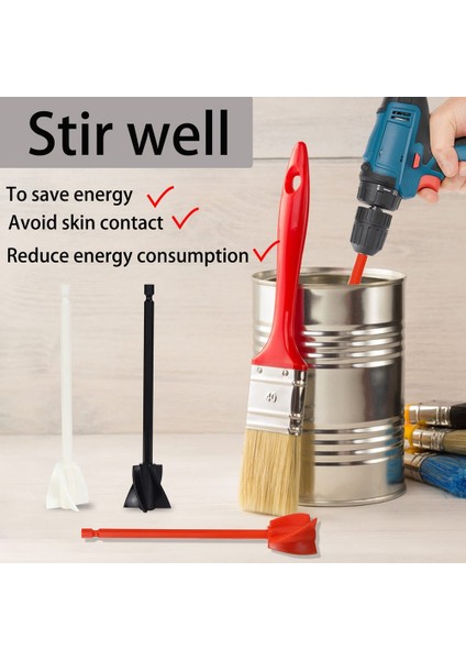 Epoksi Mikser Ek Boya ve Reçine Mikser Kürekler Boya Mikser Matkap Ekleme Epoksi Mikser Aksesuar Güç Mikser (Yurt Dışından) indirimleri