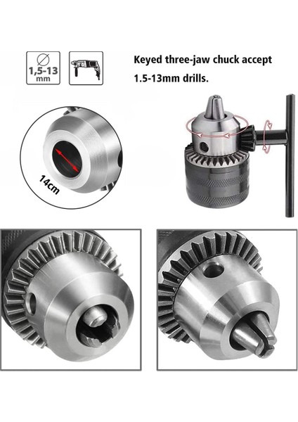 1 5-13MM Matkap Kıyma 1/2-20 Inf Sds ile Plus Adaptör ve Kolet Anahtar Matkap Yapma Elektrikli Matkap Dönüşümünü Delmek Için (Yurt Dışından) fırsatları