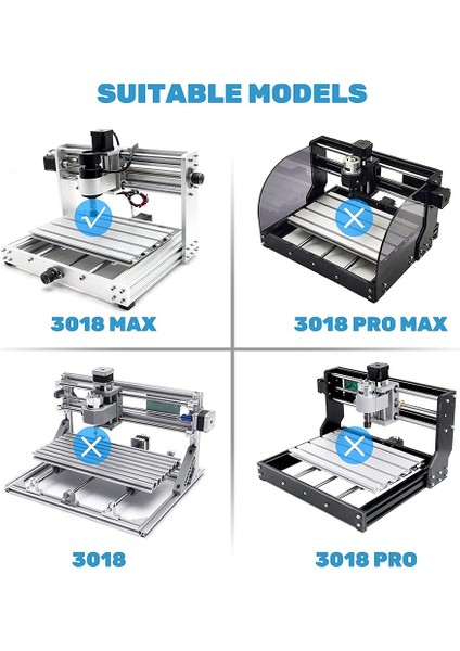 3018 Cnc Kiti 3040&#39 A Yükseltme Için 3018 Maks (Yurt Dışından) modelleri