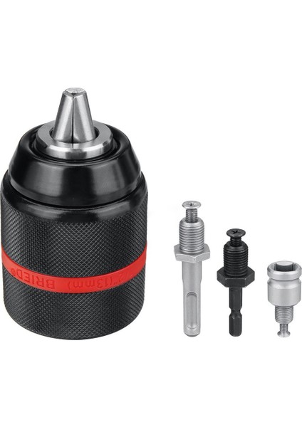 Metal Ağır Dermi 13MM Anahtarsız Matkap Kıyma Hex Shank/sds/soket Sahit Kadın Adaptör Donanım Aracı Professional (Yurt Dışından)