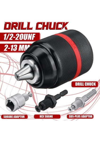 Metal Ağır Dermi 13MM Anahtarsız Matkap Kıyma Hex Shank/sds/soket Sahit Kadın Adaptör Donanım Aracı Professional (Yurt Dışından) fiyatları