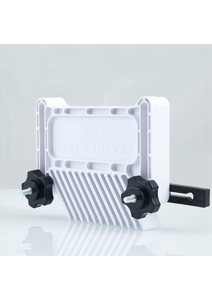 2x Yükseltilmiş Tüy Tahtası Güvenlik Cihazı Istiflenebilir Tüy Tahtası Çoğu Standart T-Slotları Masa Testerelerindeki T Rayları Beyaz (Yurt Dışından) modelleri