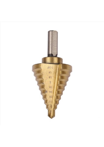 5x Adım Matkap Koni Matkap Bitleri Yüksek Hızlı Çelik 10 Adım 1/4 Ila 1-3/8 Inç (Yurt Dışından) fiyatları