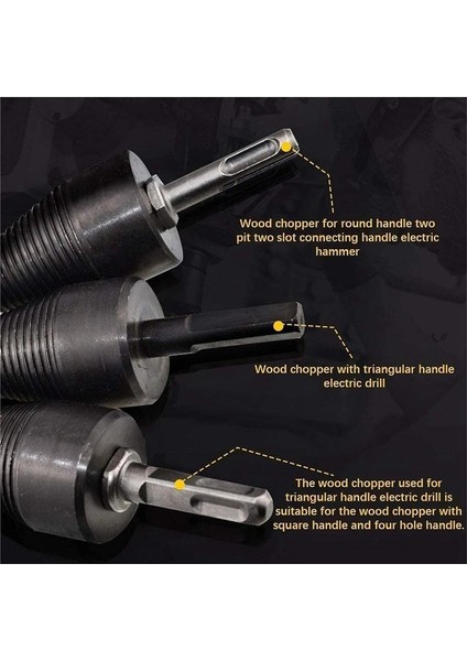 Bölünmüş Matkap Ucu Easysplit Matkap Ucu Kolay Bölünmüş Matkap Ucu Ahşap Günlük Matkap Ucu Çelik Odun Ayırıcı (32/42MM) (Yurt Dışından) fırsatları