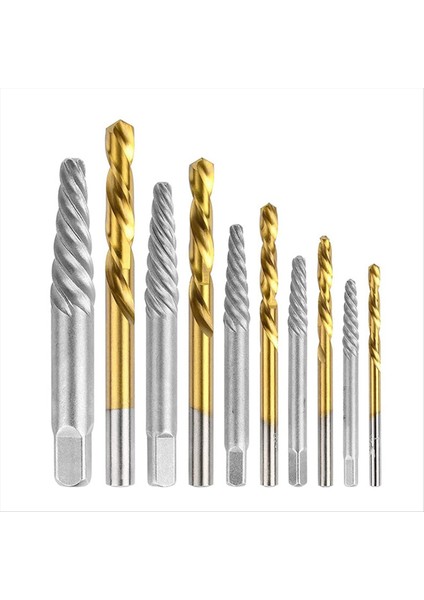 10PCS Set Vidalı Çıkarıcı Kırık Tel Ekleyici Düşmüş Vidaları ve Kırık Cıvata Donanım Aletlerini Çıkarmak Için Kullanılır (Yurt Dışından) fırsatları