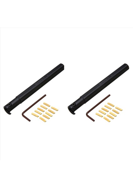 20PC MGMN200 Karbür Ekleme + 2pc Yüksek Klempleme Kuvveti MGIVR2016-2 Torna Dönüş Aracı + Anahtar Makinesi Freze Kesici (Yurt Dışından)