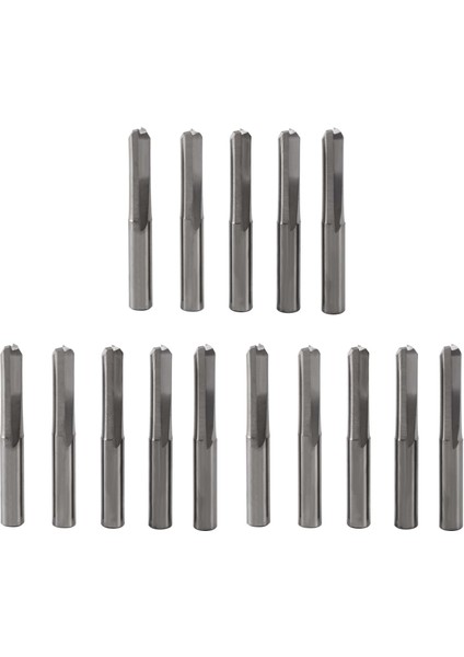 15PCS 6mm 22MM Çift Kenarlı Düz Yönlendirici Bitleri Düz Uç Freze Kesici 2 Flüt Cnc (Yurt Dışından)