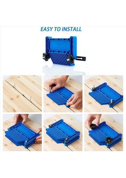 4 Adet Ayarlanabilir Ahşap Işleme Araçları Masa Testereleri Için Tüy Tahtası Yönlendirici Tabloları ve Bant Testereleri T-Yuvaları Yerinden Yuvalar Mavisi (Yurt Dışından) fırsatları