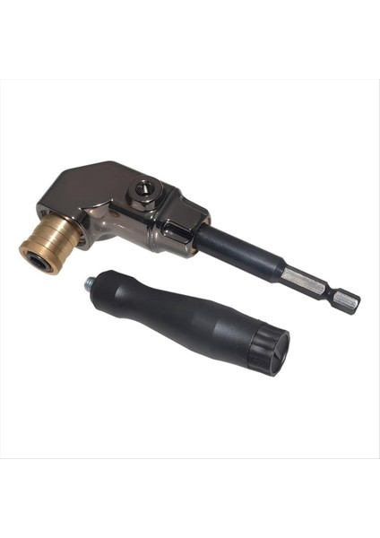 Sağ Açılı Matkap Eki Tüm Metal Gövde 90 Derece Matkap Adaptörü Çıkarılabilir Saplı Matkap Ucu Köşe Adaptörü (Yurt Dışından) fiyatları