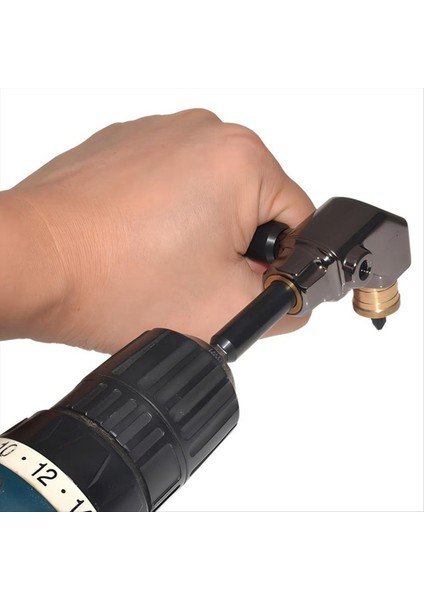 Sağ Açılı Matkap Eki Tüm Metal Gövde 90 Derece Matkap Adaptörü Çıkarılabilir Saplı Matkap Ucu Köşe Adaptörü (Yurt Dışından) indirimleri