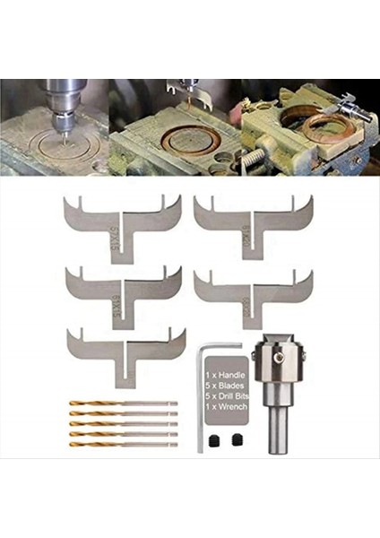 Freze Kesici Set Ahşap Işleme Bileklik Dairesel Bıçak Diy Ahşap Sondaj Aracı Cnc Takım Tezgahları Için Uygundur (Yurt Dışından) modelleri
