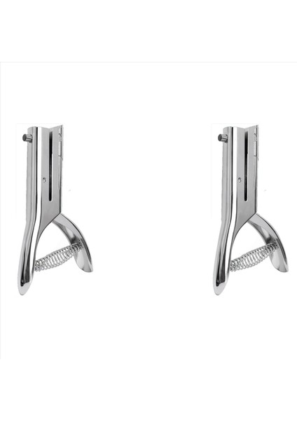 2x Delik Yumruk 1/8 Inç Ağır Hizmet Deli Yumruk Kağıt Kartı Taşınabilir Elde Taşınır 2 Inç Erişim Derinliğinde (3mm) (Yurt Dışından)