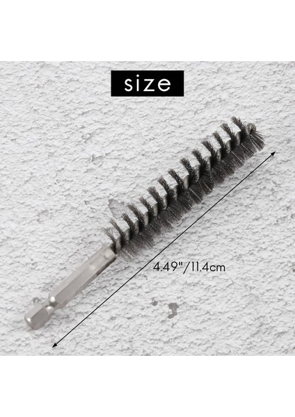 8pcs Tel Fırça Matkap Bit Seti 1/4 Inç Altıgen Şafak Çelik Tel Bükme Fırçası Sondaj Için Uygun Perküsyon A (Yurt Dışından) fırsatları