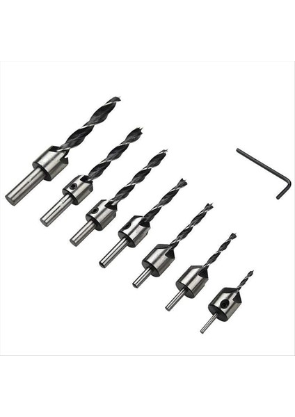 23PCS Merkez Yumurlama Üç Pointed Ahşap Matkap Ahşap Tapa Kesici Altıgen Sap Beş Kenarlık Papat Seti (Yurt Dışından) modelleri