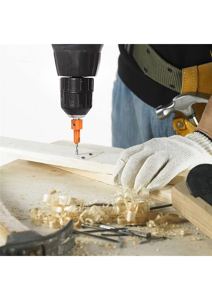 Counterk Matkap Bit 5 Pcs Hızlı Değişiklik 8mm Ayarlanabilir Counterk Matkap Bit Seti 5 Pcs Değiştirilebilir Matkap Bitleri (Yurt Dışından) fiyatları