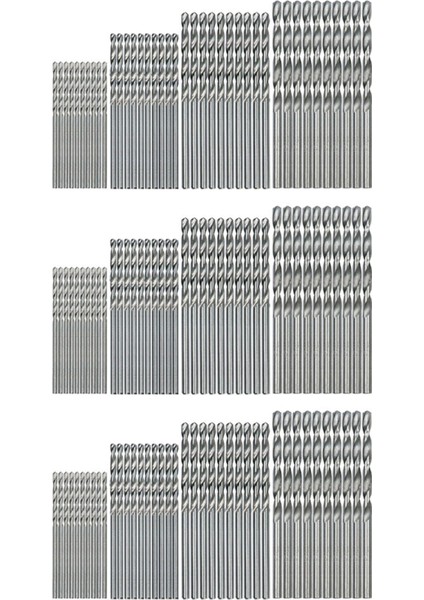 120 Pcs Mini Matkap Hss Bıt 0 5mm-2 0mm Düz Şaftlı Pcb Twist Matkap Bitleri Set (Yurt Dışından)