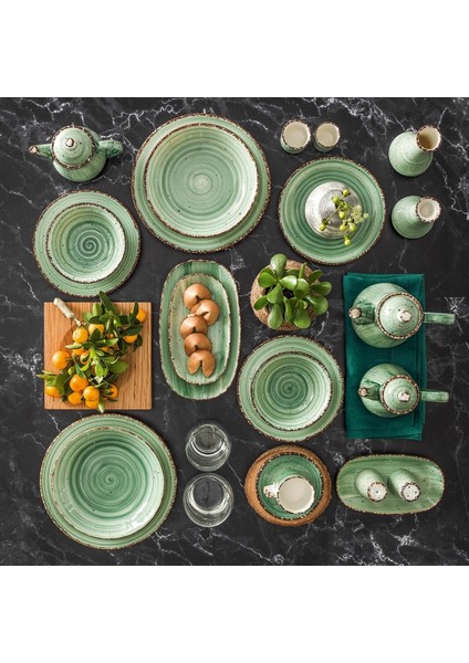 Avanos 15 cm Bone Düz Tabak