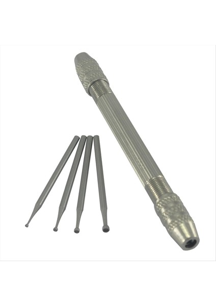 4 Adet Yuvarlak Fincan Çapak 3/32 Inç Kanatlı Tel El Matkap Teli Bükme Aletleri (1mm/1 4mm/1 8mm/2 3mm) (Yurt Dışından)