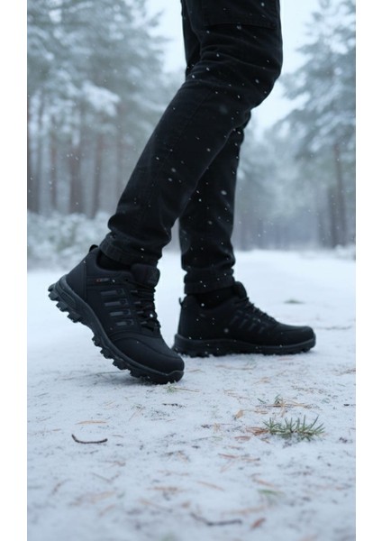 Erkek Kışlık Ortopedik Kaydırmaz Taban Outdoor Tracking Ayakkabı