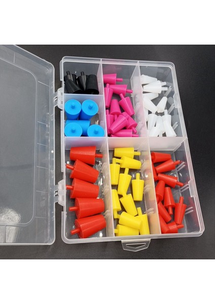 100 Adet Silikon Kauçuk Konik Fiş Ürün Yelpazesi Toz Boya Boyama Hidro Daldırma Sırasında Delikleri Maskelemek Için (Yurt Dışından) modelleri